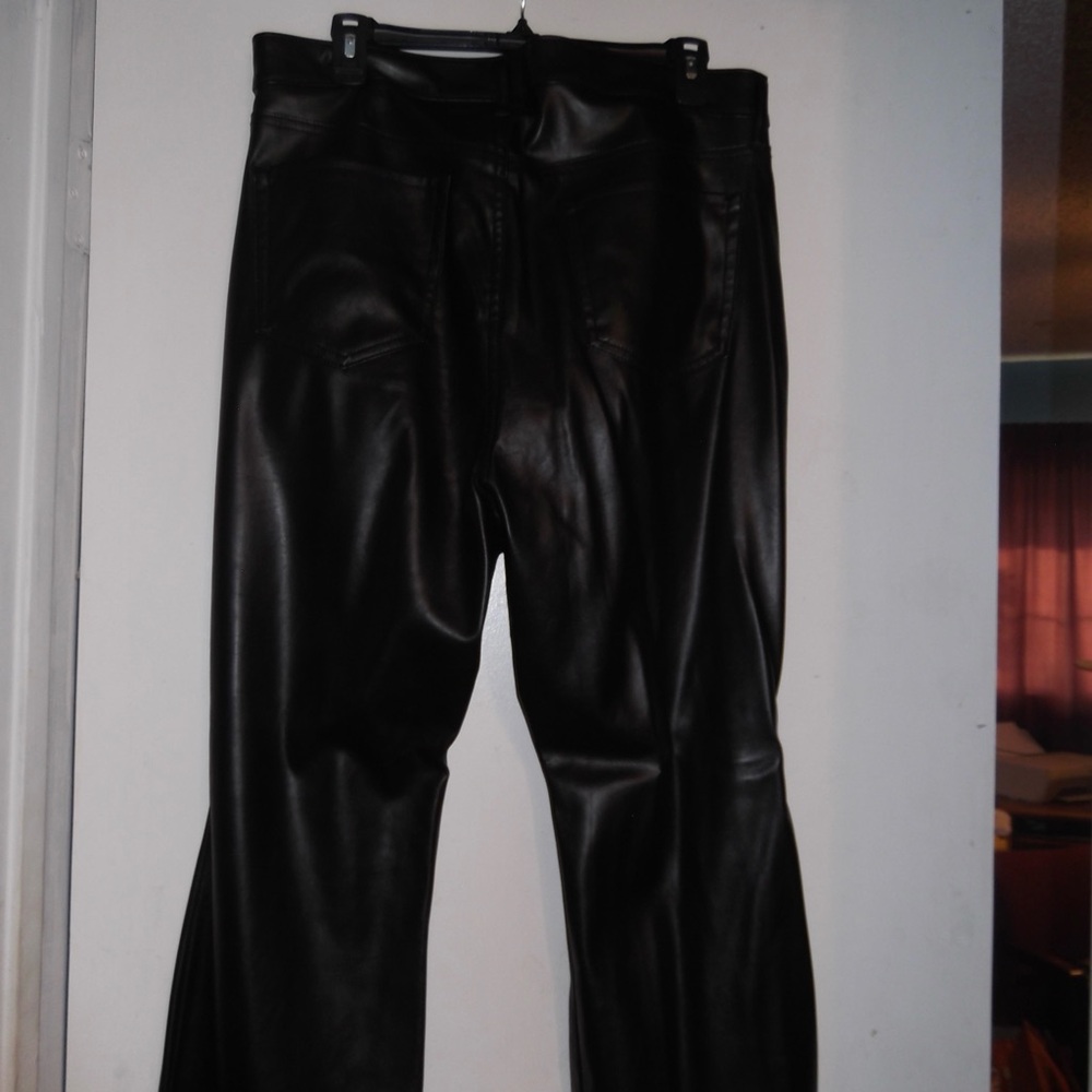 Black Leather Pants